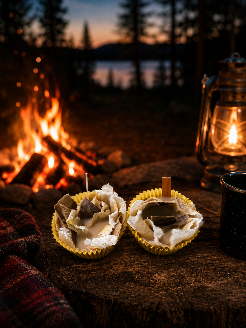 Product photo of a pack of 3 fire starters