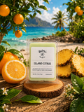 Product photo of a wax melt in Island Citrus scent